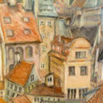 Český Krumlov | pastel